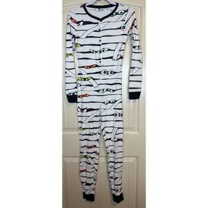 Halloween Mummy Old Navy XS Tall Women's One Piece White Glow In The Dark‎